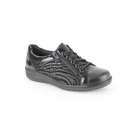 Solidus 29001-01001-k dames veterschoenen sportief