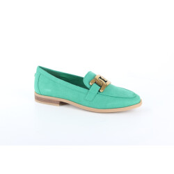 La Strada 2200127 green micro dames instappers gekleed