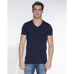 Slater Stretch t-shirt v-hals 2-pack