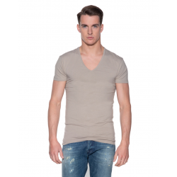 Slater Stretch t-shirt diepe v-hals 2-pack