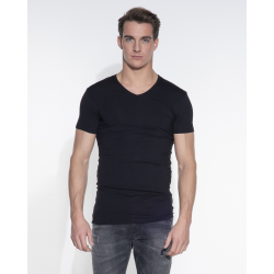 Slater Stretch t-shirt v-hals 2-pack