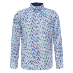 Campbell Casual overhemd met lange mouwen