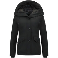 TheBrand Getailleerde winterjas kort