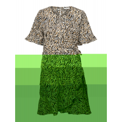 Only Onlnew olivia s/s short wrap dress
