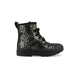 Shoesme Biker-boots sw23w001-i zwart / zilver