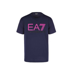 EA7 Polo t-shirt 21 navy xi blauw