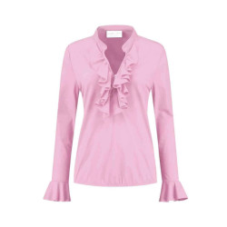 Helena Hart 7257 blouse ruche rose