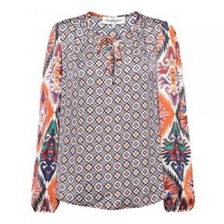 &Co Woman Alicia top- tile ikat