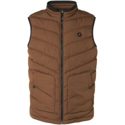 No Excess Bodywarmer padded camel