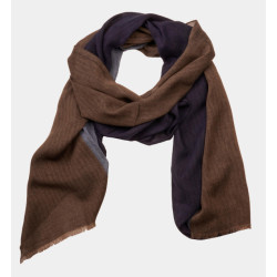 Profuomo Shawl scarf woven olive ppqs30018c/