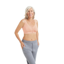 Amoena Prothese bh zonder beugel met voorsluiting clara sb fc rose nude