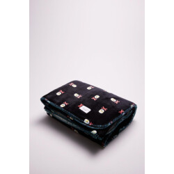 Bodyfashiononline Fleece deken skull | kinder fleece deken 160x130cm