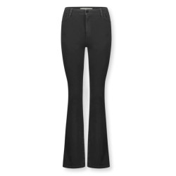 Homage to Denim Zwarte flared jeans jane -