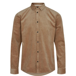 Anerkjendt Akleif corduroy shirt incense 900870