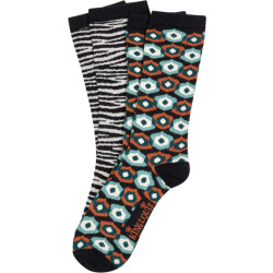 King Louie Socks 2 pack meribel black