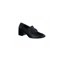 Paul Green Leren blokhak loafers