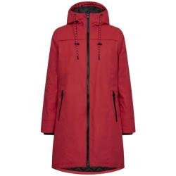 Free Quent Fqrain jacket rococco red
