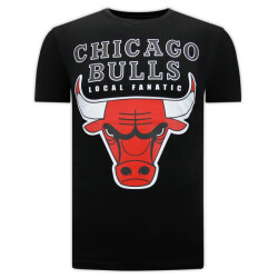 Local Fanatic Bulls classic design t-shirt