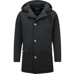 Enos Lange parka met capuchon