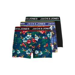 Jack & Jones Boxershorts heren trunks jacflower print 3-pack