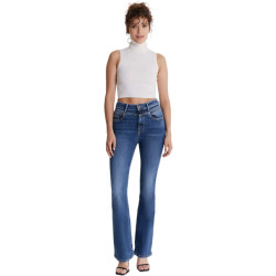 C.O.J. Denim Ultra high waist flare sapphire blue