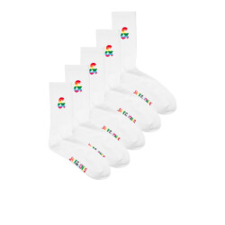 Jack & Jones Sportsokken heren pride sokken 5-pack