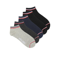 Jack & Jones Sneaker sokken heren jackayo 5-paar enkelsokken