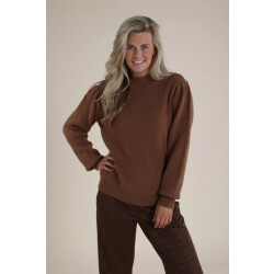 Nukus Lana pullover cognac