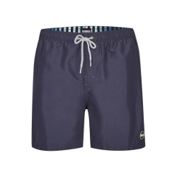 Happy Shorts Heren zwemshort effen navy