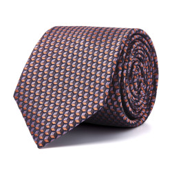 Tresanti Stoke | woven silk tie honeycomb