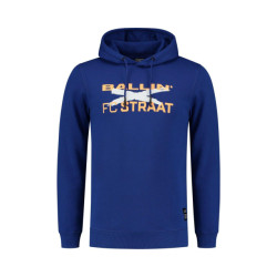 Ballin Amsterdam X fc straat heren slim fit hoodie cobalt