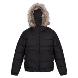 Regatta Parka met imitatiebont voor kinderen