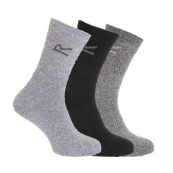 Regatta Geweldige outdoors heren katoenen rich casual sokken (3 per verpakking)