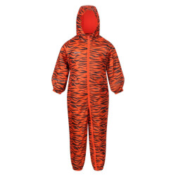 Regatta Kinder/kinderen printed splat ii hooded regenpak