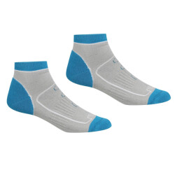 Regatta Dames samaris trail colour block enkelsokken (pak van 2)