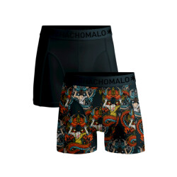 Muchachomalo Zorlee1010-06 2-pack print/green heren boxe
