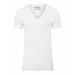 Garage Basis t-shirt diepe v-hals bodyfit