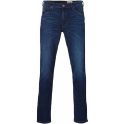 Wrangler Greensboro medium blue used stretch jeans