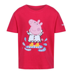 Regatta Kinder/kids peppa pig t-shirt met korte mouwen en opdruk