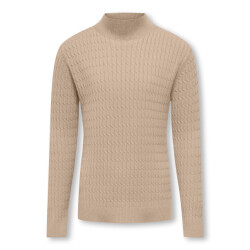 Only Kognewlina l/s highneck pullover knt