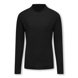 Only Kognewlina l/s highneck pullover knt