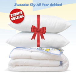 Swedish Sky Luxe non-allergisch wasbaar all-year dekbed 240x220cm