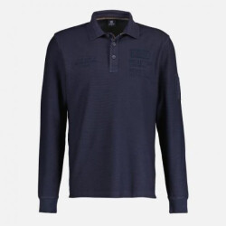 Lerros Sportieve polo met lange mouwen