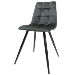 Home67 Eetkamerstoel galgary army green 21 vintage velvet