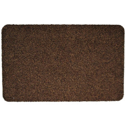 Veer Carpets Wasbare deurmat aqua stop 50 × 80 cm brown