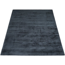 Veer Carpets Karpet viscose dark blue 160 x 230 cm