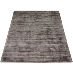 Veer Carpets Karpet viscose dark grey 160 x 230 cm