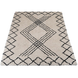 Veer Carpets Vloerkleed jim cream 200 x 280 cm
