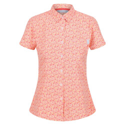 Regatta Dames mindano vi daisy shirt met korte mouwen