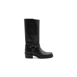 Angelica 03a leren biker boot